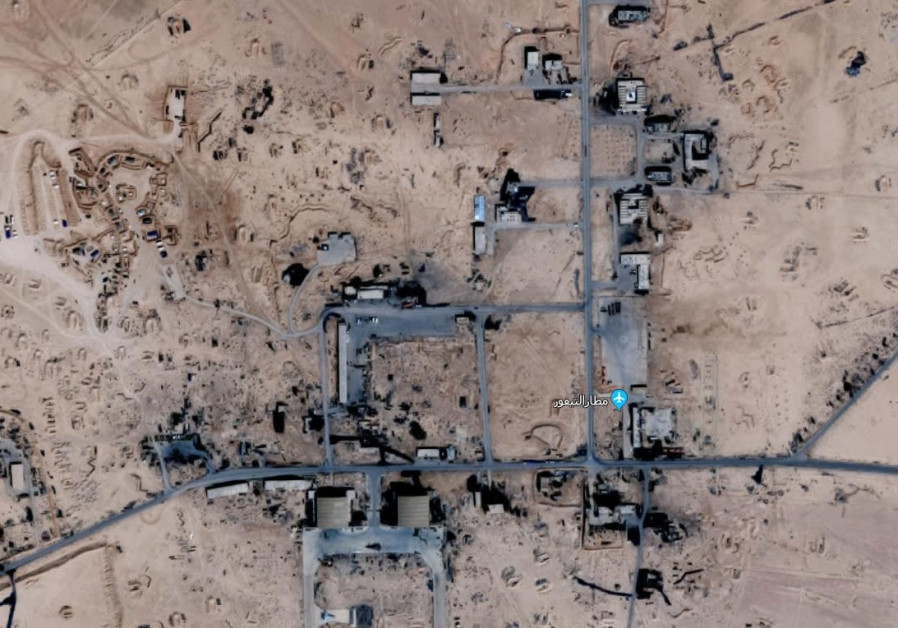 A satellite image shows Syria's T-4 military air base Photo By: GOOGLE MAPS Iranians killed in alleged Israeli strike on military site in Syria