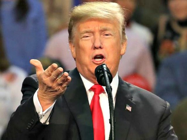 Trump Speech Joe RaedleGetty Images