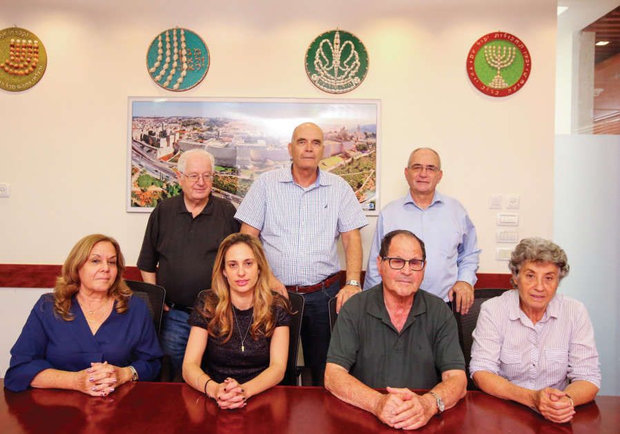 ELITE INTELLIGENCE: The center’s staff includes (left to right) – Top row: Col. Reuven Ehrlich; IICC CEO Brig.-Gen. David Tzur; and Brig.-Gen. Yossi Kuperwasser, all retired from IDF Intelligence. Bottom row: Dalia Koren, Sarit De Castro and Brig.-Gen. Amos Gilboa, all formerly of IDF Intelligence; Photo By: MARC ISRAEL SELLEM Elite intelligence