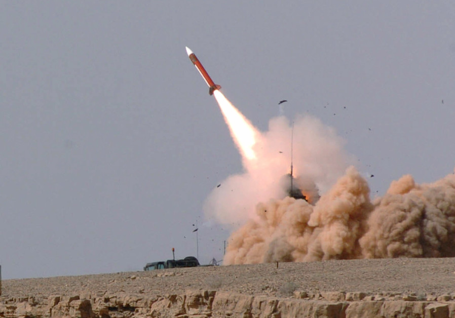 A picture released by Israeli Defence Forces press office shows a launch of a Patriot missile in southern Israel Photo By: REUTERS Israel fires Patriot missile against drone on Syrian border