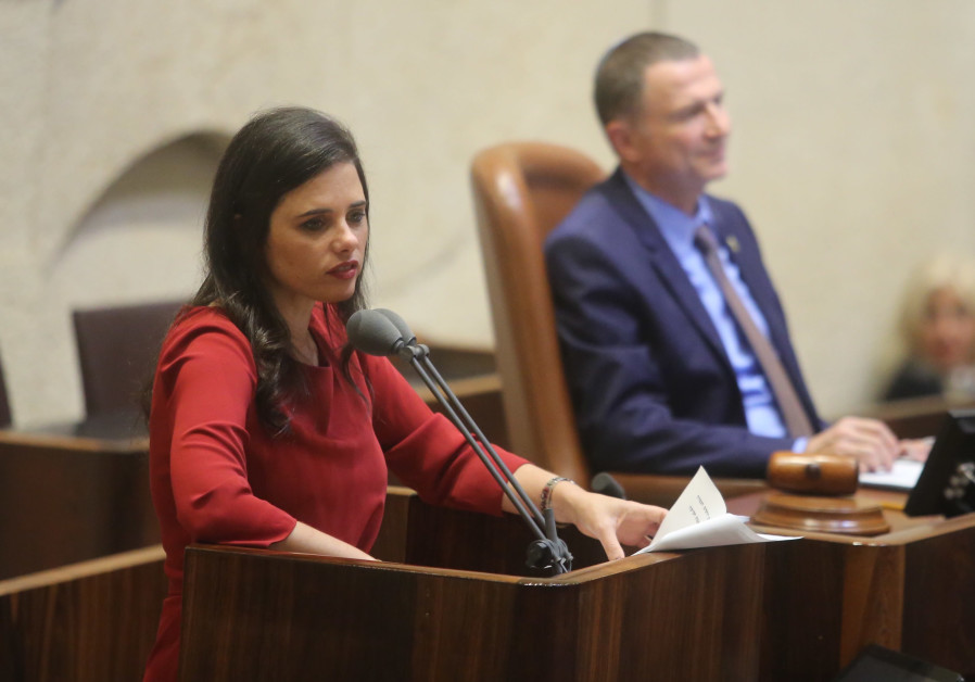Minister of Justice Ayelet Shaked Photo By: MARC ISRAEL SELLEM/THE JERUSALEM POST Justice ministry report: majority of prosecutors, managers are women