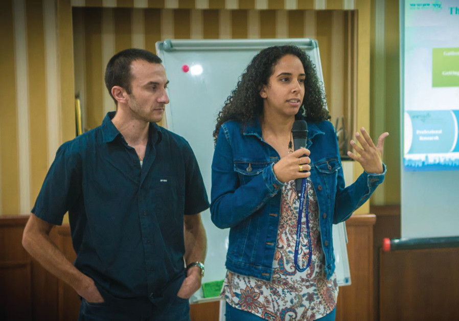 OTH SERGEI AND NITZAN wanted to get married in a Jewish wedding, but they knew from the outset that they would have a problem proving his Jewish status Photo By: TZOHAR OTH SERGEI AND NITZAN wanted to get married in a Jewish wedding, but they knew from the outset that