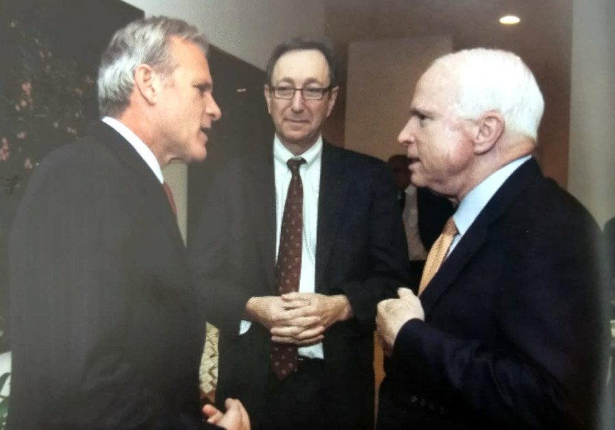 Michael Oren with John McCain Photo By: SHMULIK ALMANY/ISRAELI EMBASSY IN THE US In Appreciation: John McCain was my friend