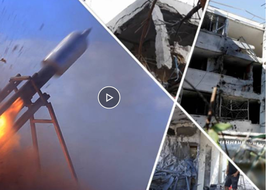 New rocket produced by Islamic Jihad. Photo By: SOCIAL MEDIA Islamic Jihad publishes picture of new rocket allegedly fired on Ashkelon