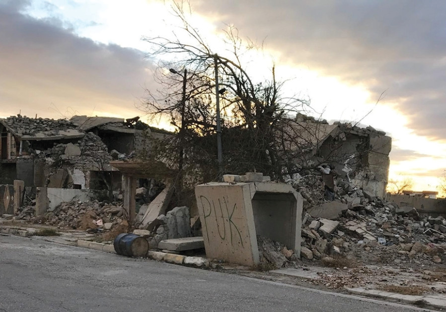 DESTROYED BUILDINGS in the city of Sinjar. There has been no reconstruction of Yazidi communities. Photo By: REUTERS MK Svetlova in 'Post': Failing to recognize Yazidi genocide is like world ignoring Holocaust