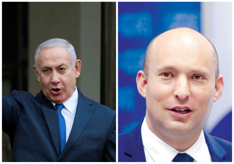 Prime Minister Benjamin Netanyahu and Education Minister Naftali Bennett Photo By: REINHARD KRAUSE/REUTERS+MARC SELLEM ISRAEL/THE JER Netanyahu to address coalition crisis at 8 p.m.