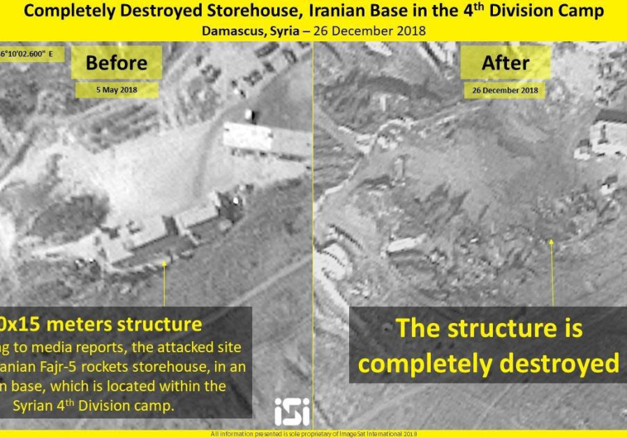 Satellite shows damage to Iranian bases in Syria after alleged Israeli ...