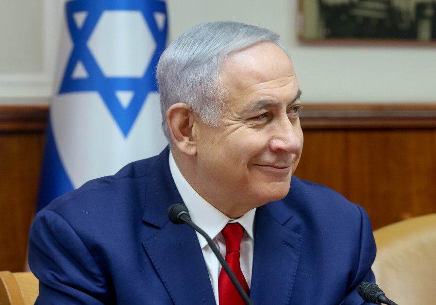 Prime Minister Benjamin Netanyahu at a weekly cabinet meeting, December 23rd, 2018 Photo By: MARC ISRAEL SELLEM/THE JERUSALEM POST Prime Minister Benjamin Netanyahu at a weekly cabinet meeting, December 23rd, 2018