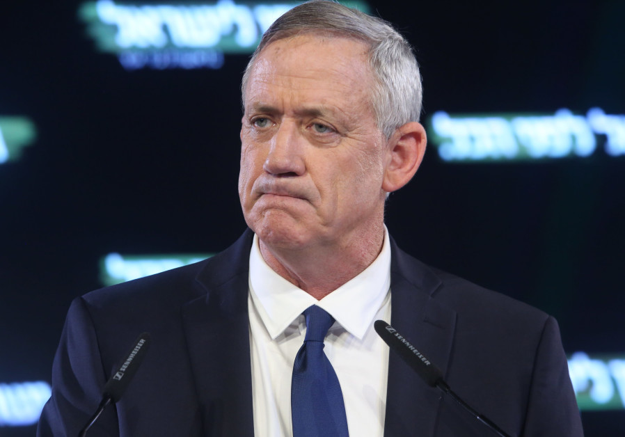 Benny Gantz, chairman of the Israel Resilience Party Photo By: MARC ISRAEL SELLEM/THE JERUSALEM POST Benny Gantz, chairman of the Israel Resilience Party