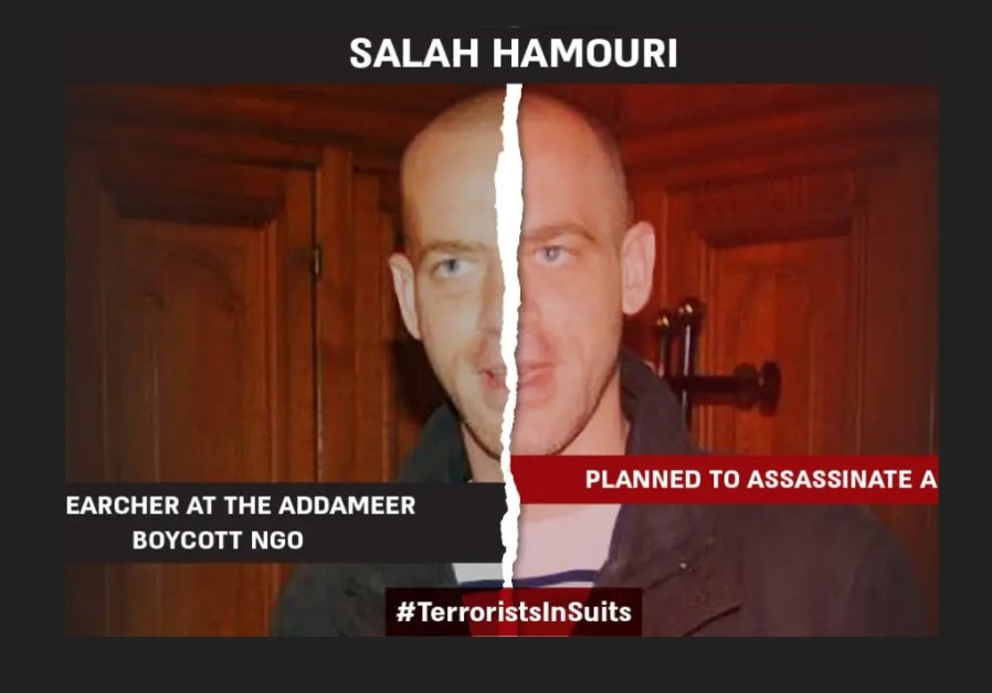 Salah Hamouri, named in a report linking Hamas and PFLP members with BDS organizations Photo By: Courtesy Dozens of Hamas, PFLP members hold senior positions in pro-BDS NGOs: gov't