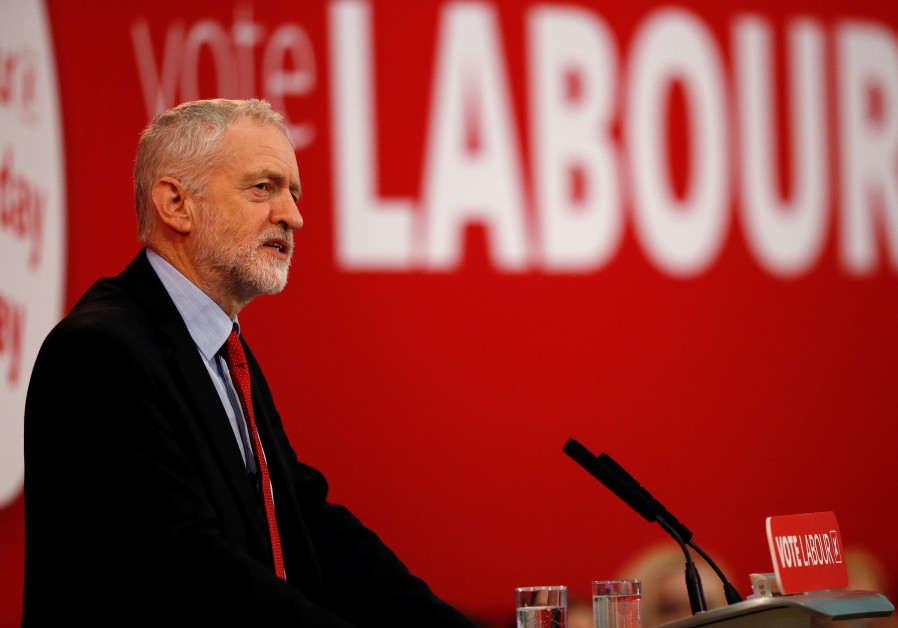 The leader of Britain's opposition Labour Party, Jeremy Corbyn, delivers a speech in Manchester, Britain, March 22, 2018. Photo By: REUTERS/PHIL NOBLE Corbyn calls on UK to freeze arms sales to Israel after UN Gaza report