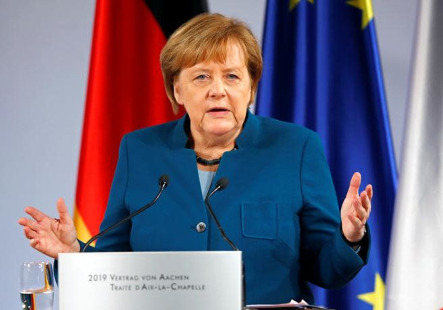 German Chancellor Angela Merkel Photo By: REUTERS/WOLFGANG RATTAY German Chancellor Angela Merkel