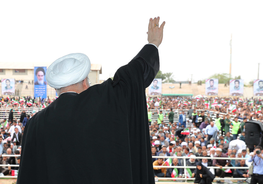 Iranian President Hassan Rouhani is seen during a public speech in the southern Hormozgan province, Iran, February 17, 2019 Photo By: IRANIAN PRESIDENCY WEBSITE/HANDOUT VIA REUTERS Iranian President Hassan Rouhani is seen during a public speech in the southern Hormozgan province