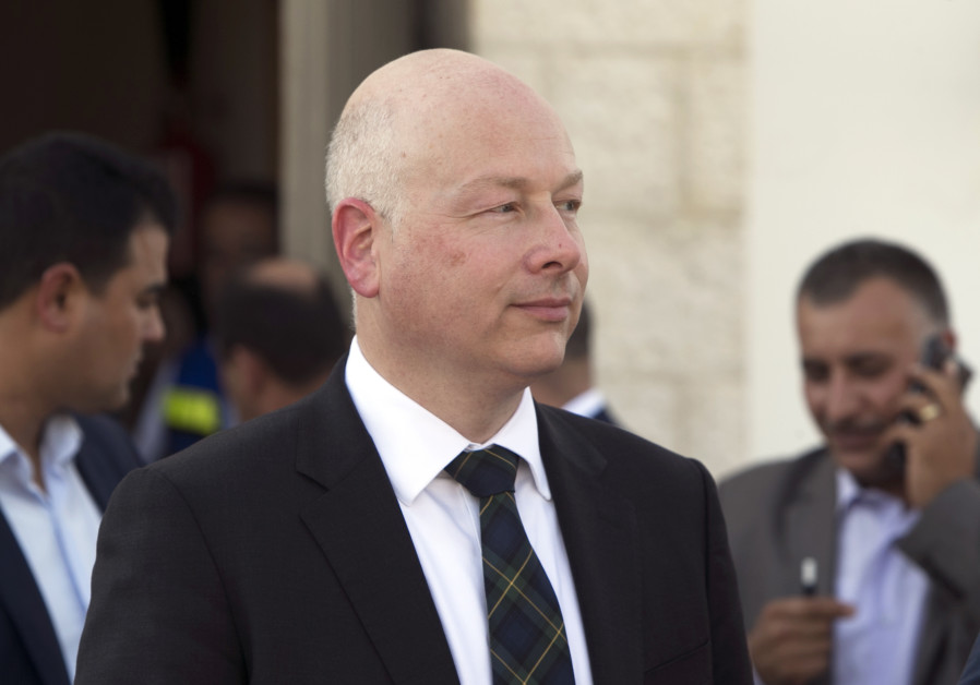 Jason Greenblatt, US President Donald Trump's Middle East envoy. Photo By: JAAFAR ASHTIYEH / AFP Jason Greenblatt, US President Donald Trump's Middle East envoy.