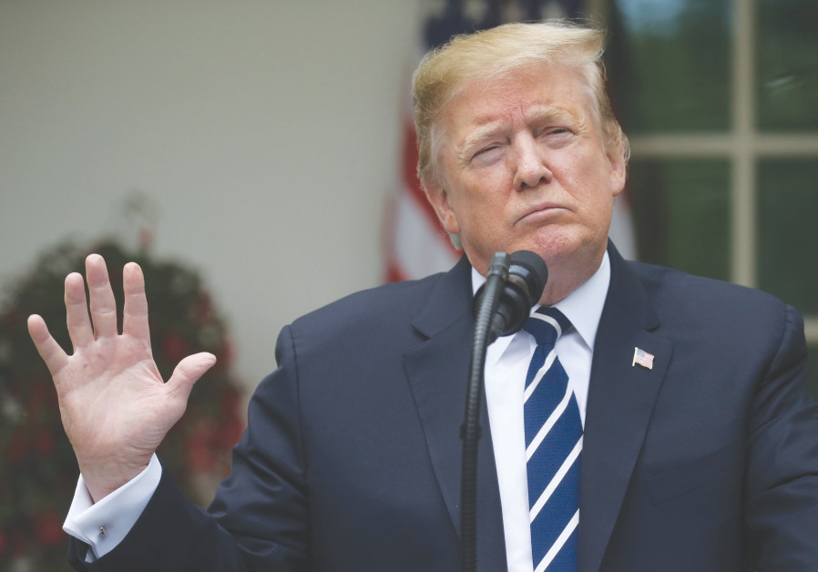US President Donald Trump Photo By: REUTERS Trump