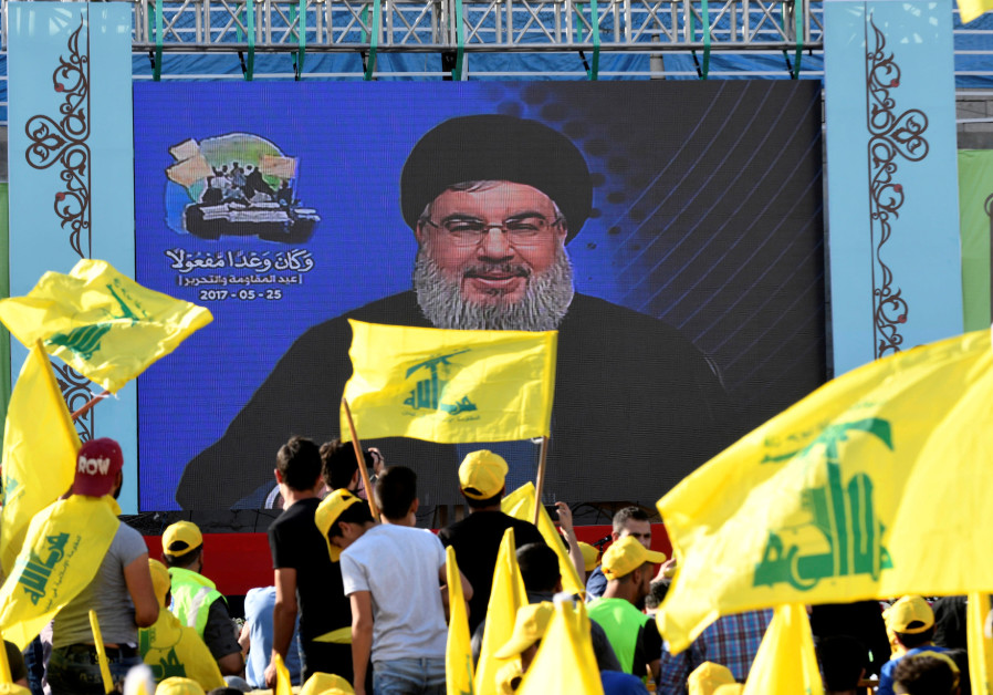 Hezbollah leader Sayyed Hassan Nasrallah speaks to supporters on a screen Photo By: HASSAN ABDALLAH / REUTERS Hezbollah leader Sayyed Hassan Nasrallah speaks to supporters on a screen