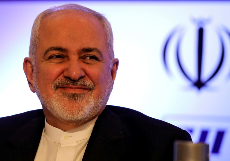 Iran's Foreign Minister Mohammad Javad Zarif attends India-Iran business forum in New Delhi, India, January 8, 2019. Photo By: REUTERS/ANUSHREE FADNAVIS Iran's Foreign Minister Mohammad Javad Zarif attends India-Iran business forum in New Delhi, India,