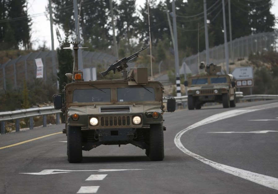 IDF soldiers near border with Lebanon. Photo By: REUTERS IDF Lebanon