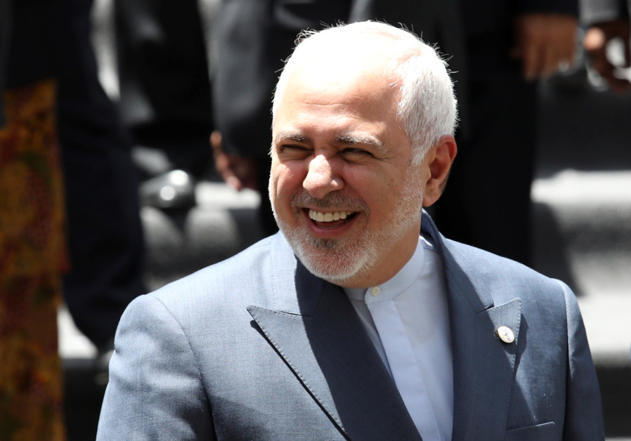 Iran's Foreign Minister Mohammad Javad Zarif after posing for a family photo during the Ministerial Meeting of the Non-Aligned Movement (NAM) Coordinating Bureau in Caracas, Venezuela July 20, 2019 Photo By: MANAURE QUINTERO/REUTERS Sanctioning Zarif: Iran’s smiling chief explainer - analysis
