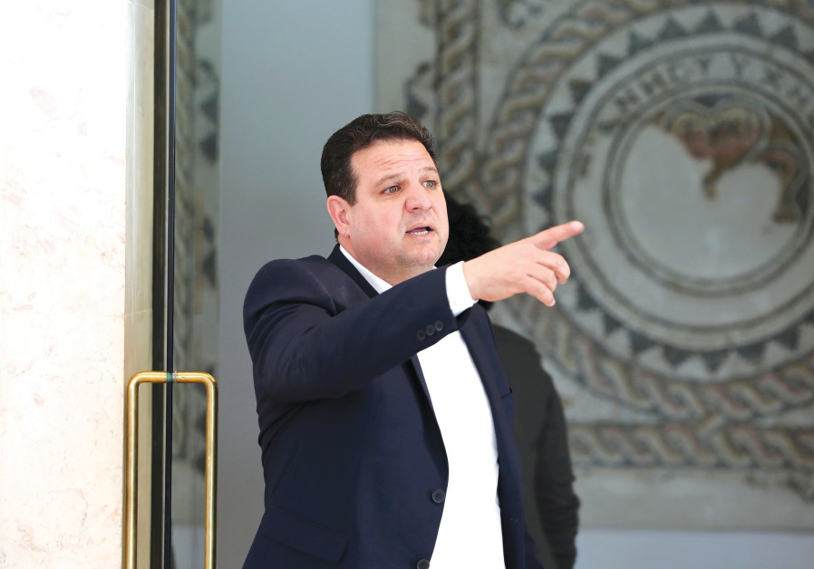 AYMAN ODEH, leader of the Joint List. Photo By: AMMAR AWAD / REUTERS AYMAN ODEH, leader of the Joint List.