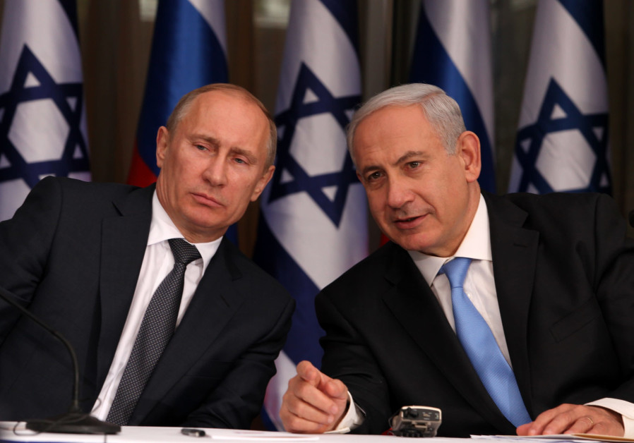 Russian President Vladimir Putin (L) and Prime Minister Benjamin Netanyahu (R) Photo By: MARC ISRAEL SELLEM/THE JERUSALEM POST Russian President Vladimir Putin (L) and Prime Minister Benjamin Netanyahu (R)