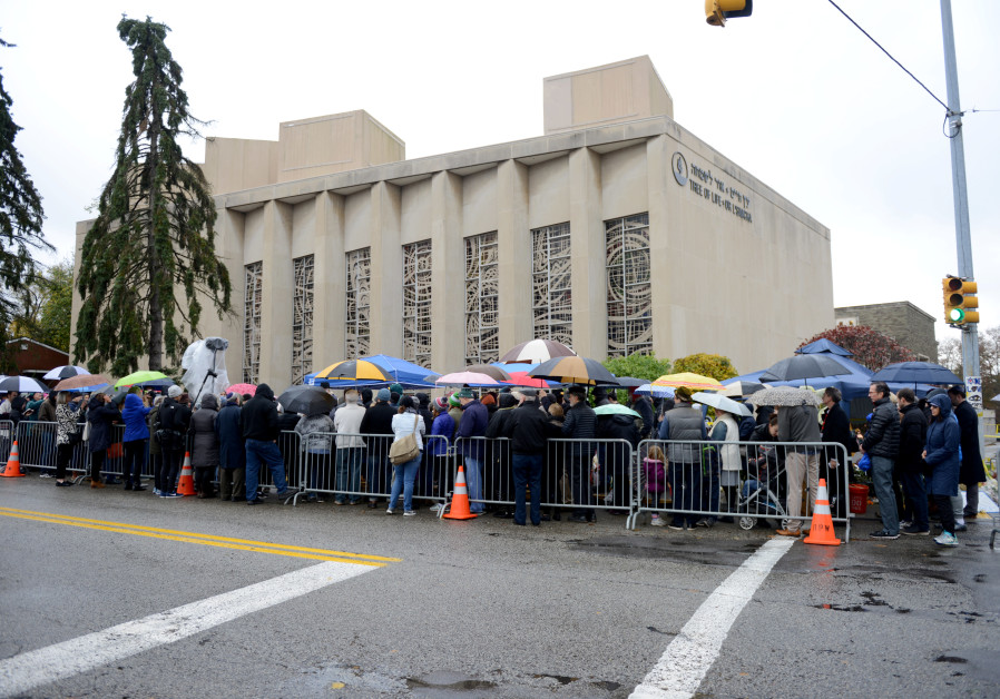A crowd attends a vigil outside the Tree of Life synagogue Tree of Life synagogue, marking one week since a deadly shooting there, in Pittsburgh, Pennsylvania, U.S., November 3, 2018 Photo By: ALAN FREED/REUTERS A year after disaster, Pittsburgh is so much more than a site of tragedy