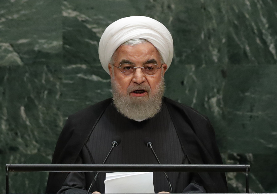 Iran's President Hassan Rouhani addresses the 74th session of the United Nations General Assembly at U.N. headquarters in New York City, New York, U.S., September 25, 2019 Photo By: REUTERS/LUCAS JACKSON Iran: International community must confront US hostility