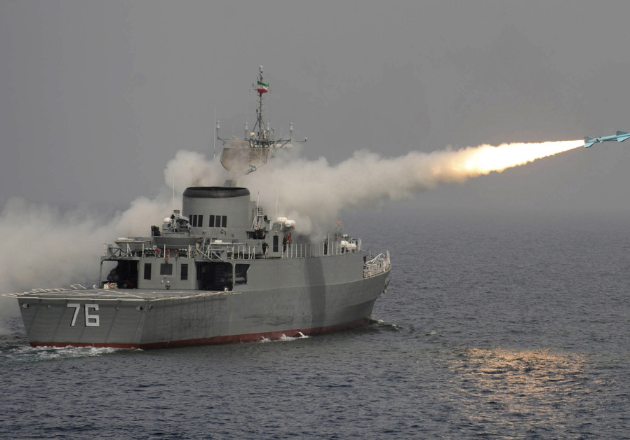 A Nour missile is test fired off Iran's first domestically made destroyer, Jamaran, on the southern shores of Iran in the Persian Gulf March 9, 2010 Photo By: REUTERS/EBRAHIM NOROOZI/IIPA Israel might attend maritime conference in Bahrain, dealing with Iran