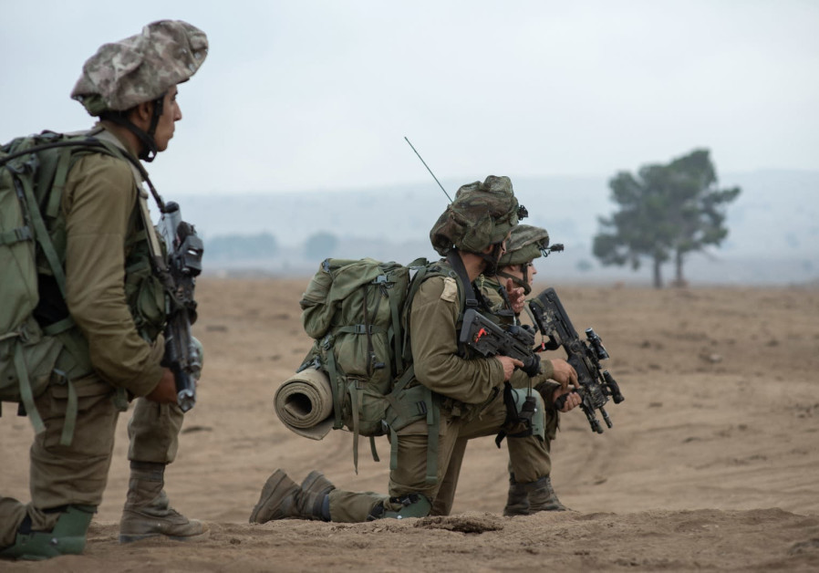 IDF soldiers of the Golani Brigade train for scenarios involving enemies similar to Hezbollah. Photo By: IDF SPOKESPERSON'S UNIT IDF soldiers of the Golani Brigade train for scenarios involving enemies similar to Hezbollah.
