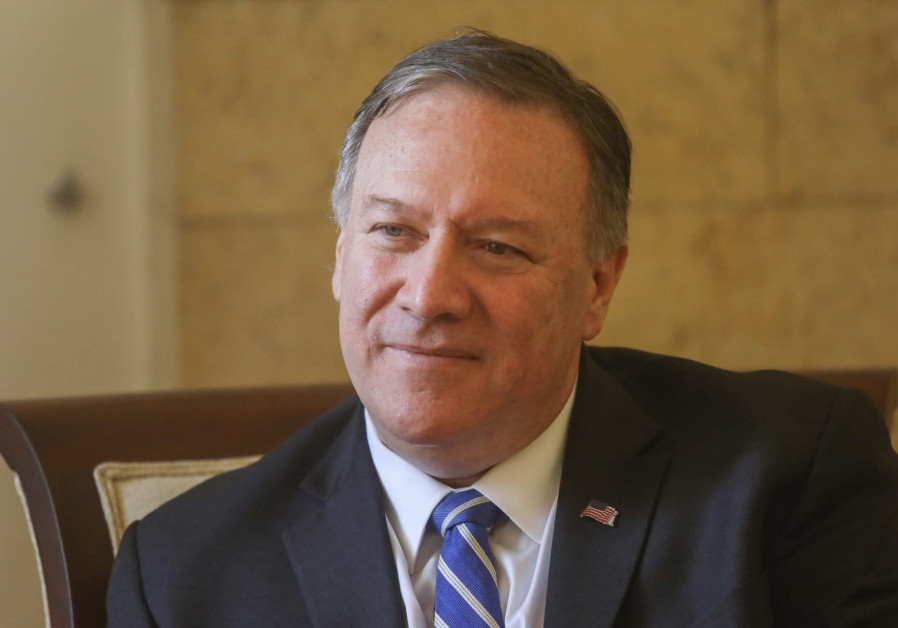 Secretary Mike Pompeo in Jerusalem Photo By: MARC ISRAEL SELLEM U.S. imposes new Iran sanctions while waiving others