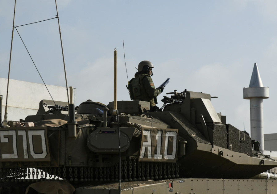 Lt.-Col. Dori Saar during Operation Guardian of the Walls. (Credit: IDF SPOKESPERSON'S UNIT) 