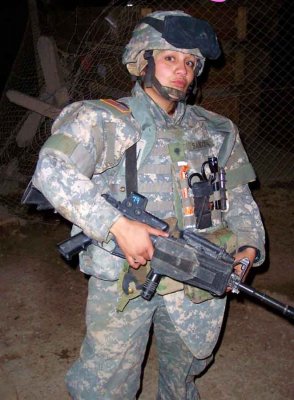 Andrea Rathbun joined the Army at 20. “I was a kid. I was there to be a badass, to win the war, to serve my country, to run into battle and drag others out,” she writes. Photo courtesy of the author.