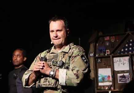 Retired Lt. Col. Scott Mann tells his story in Last Out: Elegy of a Green Beret in 2019. Photo courtesy of Scott Mann.