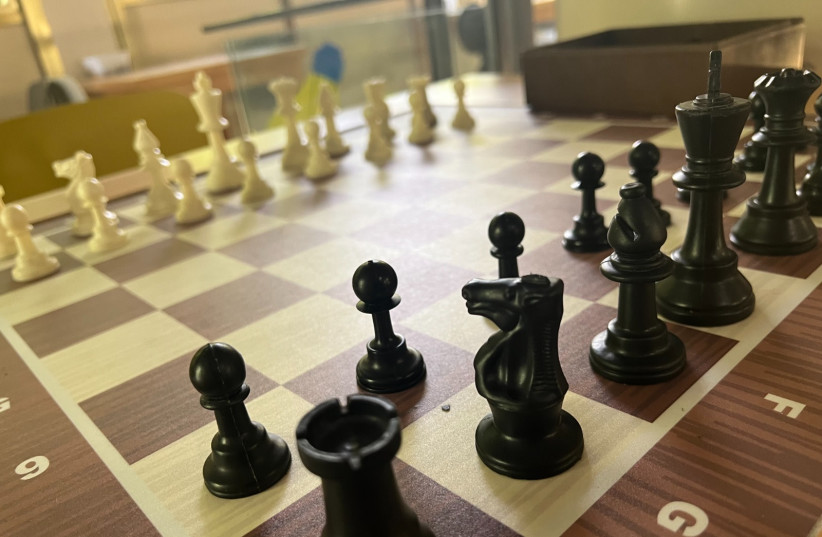 Chess board (credit: ISRAELI CHESS ASSOCIATION) Chess board (credit: ISRAELI CHESS ASSOCIATION)
