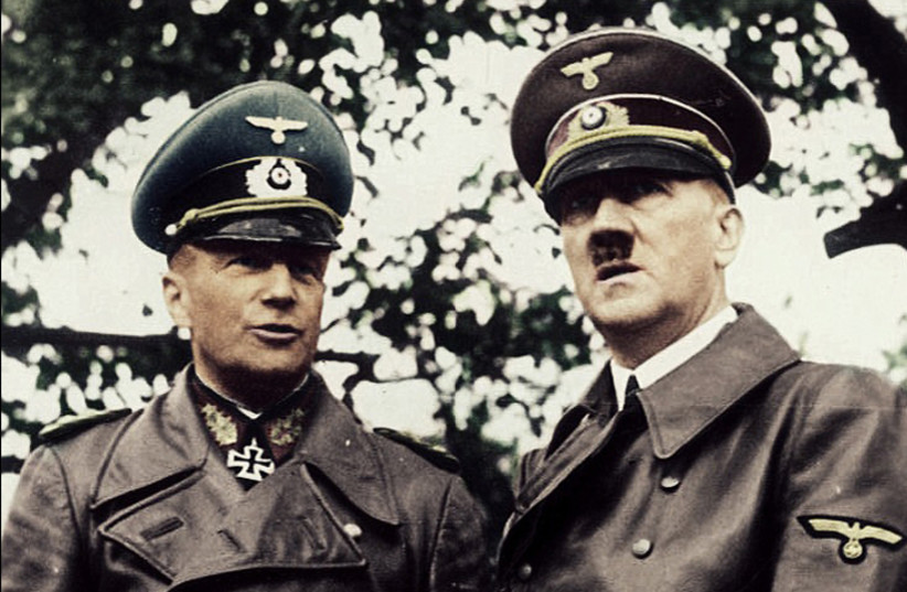 Adolf Hitler (R) with Commander-in-Chief of the German Army Walther von Brauchitsch, Warsaw, October 1939 (credit: WIKIMEDIA COMMONS/RUFFNECK88) Adolf Hitler (R) with Commander-in-Chief of the German Army Walther von Brauchitsch, Warsaw, October 1939 (credit: WIKIMEDIA COMMONS/RUFFNECK88)