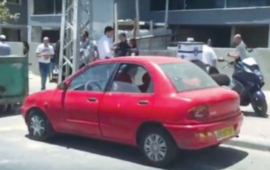 THE VEHICLE in Ashdod where a baby died of heat stroke after being left for hours in the sun. (credit: screenshot) THE VEHICLE in Ashdod where a baby died of heat stroke after being left for hours in the sun. (credit: screenshot)