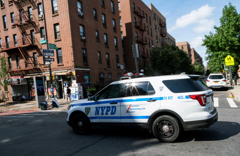 A NYPD car (illustrative) (credit: Eduardo Munoz/Reuters) A NYPD car (illustrative) (credit: Eduardo Munoz/Reuters)