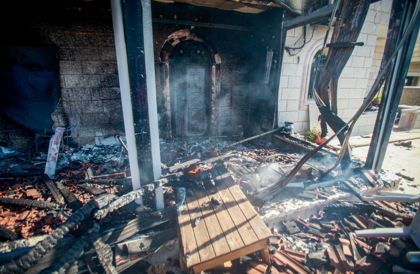 The damage caused to Palestinian homes and cars by Jewish settlers in the West Bank village of Turmus Aya, on June 21, 2023. (credit: NASSER ISHTAYEH/FLASH90) The damage caused to Palestinian homes and cars by Jewish settlers in the West Bank village of Turmus Aya, on June 21, 2023. (credit: NASSER ISHTAYEH/FLASH90)