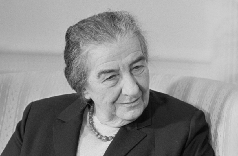 Prime Minister Golda Meir (credit: US LIBRARY OF CONGRESS/WIKIMEDIA COMMONS) Prime Minister Golda Meir (credit: US LIBRARY OF CONGRESS/WIKIMEDIA COMMONS)
