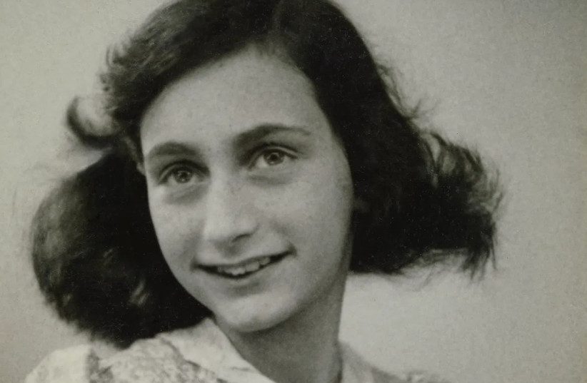 Anne Frank's passport photo. (credit: WIKICOMMONS) Anne Frank's passport photo. (credit: WIKICOMMONS)