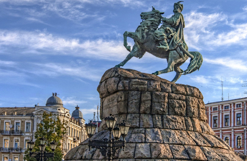 Bogdan Khmelnytsky Statue in Ukraine (credit: FLICKR) Bogdan Khmelnytsky Statue in Ukraine (credit: FLICKR)