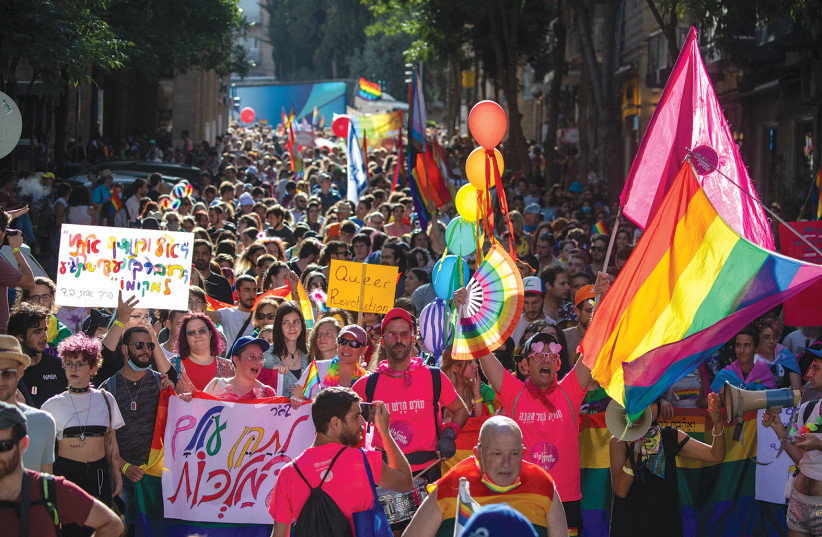 JERUSALEM’S 21st Pride Parade will take place on June 1. (credit: OLIVIER FITOUSSI/FLASH90) JERUSALEM’S 21st Pride Parade will take place on June 1. (credit: OLIVIER FITOUSSI/FLASH90)