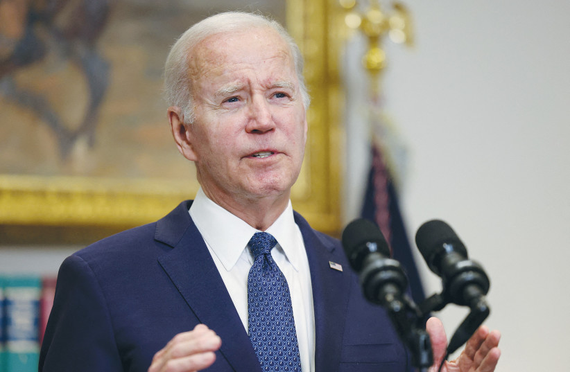 THE WHITE HOUSE released its strategy to combat antisemitism. ‘I would have liked some changes as well, but... I believe this is an excellent start and a strong commitment,’ says the writer. (credit: Julia Nikhinson/Reuters) THE WHITE HOUSE released its strategy to combat antisemitism. ‘I would have liked some changes as well, but... I believe this is an excellent start and a strong commitment,’ says the writer. (credit: Julia Nikhinson/Reuters)