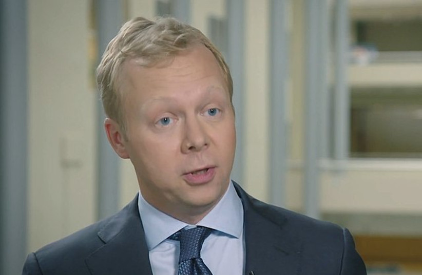 European Union Special Representative for the Middle East Peace Process Sven Koopmans in a photo taken circa 2018 (credit: VIA WIKIMEDIA COMMONS) European Union Special Representative for the Middle East Peace Process Sven Koopmans in a photo taken circa 2018 (credit: VIA WIKIMEDIA COMMONS)