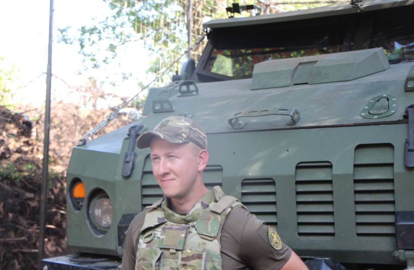 Exclusive from frontline: With Zelensky’s Gunners in the Donbas (credit: JONATHON SPYER) Exclusive from frontline: With Zelensky’s Gunners in the Donbas (credit: JONATHON SPYER)