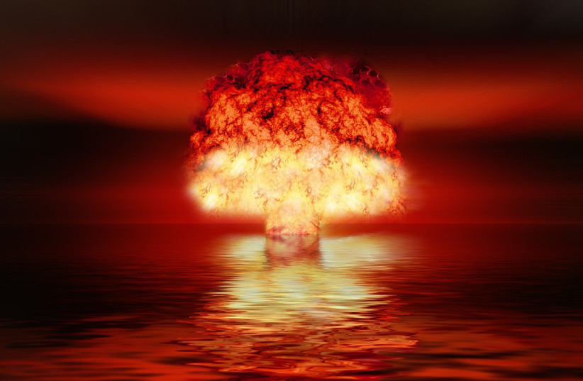 Nuclear mushroom cloud (illustrative). (credit: PIXABAY) Nuclear mushroom cloud (illustrative). (credit: PIXABAY)