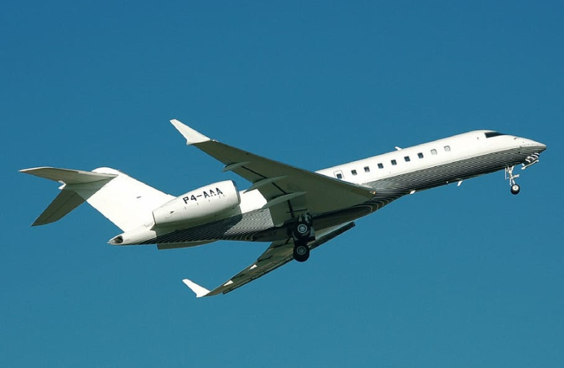 Private jet in flight (credit: CREATIVE COMMONS) Private jet in flight (credit: CREATIVE COMMONS)