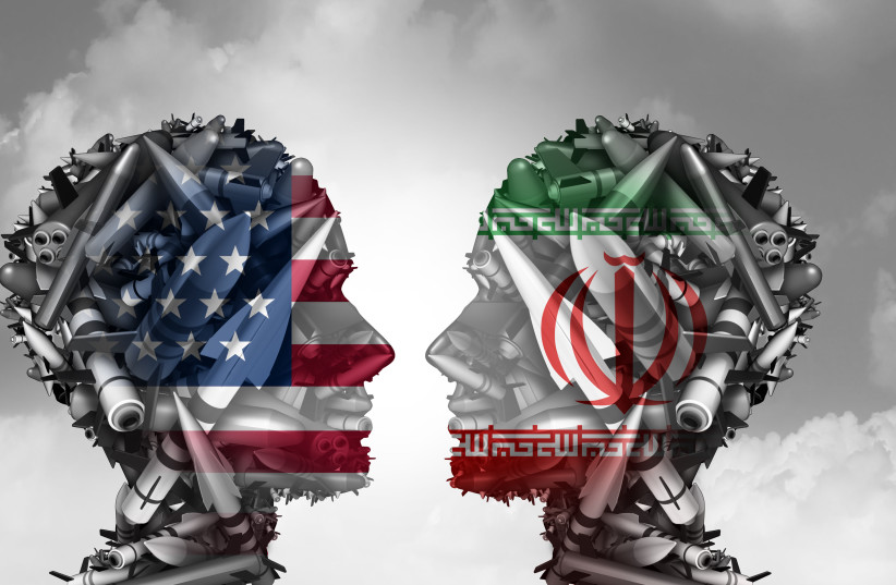 An artistic illustration of Iran and the US negotiating over missiles, nuclear enrichment, and more. (credit: INGIMAGE) An artistic illustration of Iran and the US negotiating over missiles, nuclear enrichment, and more. (credit: INGIMAGE)
