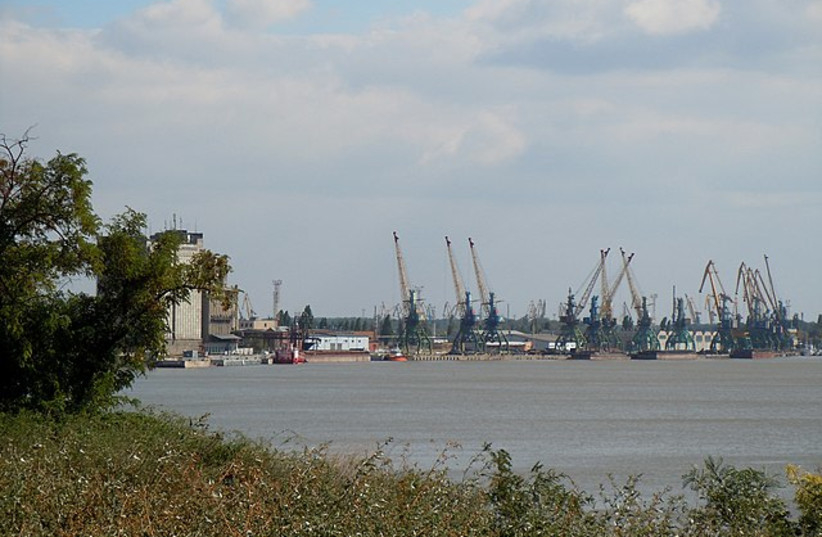 Port of Izmail in better times, September 28, 2014 (credit: WIKIMEDIA) Port of Izmail in better times, September 28, 2014 (credit: WIKIMEDIA)