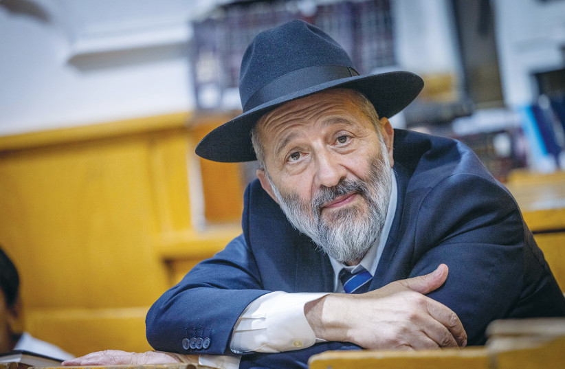 MK ARYE DERI is in a bind, says the writer. On the one hand he has the opportunity to appoint his brother as chief rabbi, but that would put him at odds with the Yosef family, his political patrons. (credit: Chaim Goldberg/Flash90) MK ARYE DERI is in a bind, says the writer. On the one hand he has the opportunity to appoint his brother as chief rabbi, but that would put him at odds with the Yosef family, his political patrons. (credit: Chaim Goldberg/Flash90)